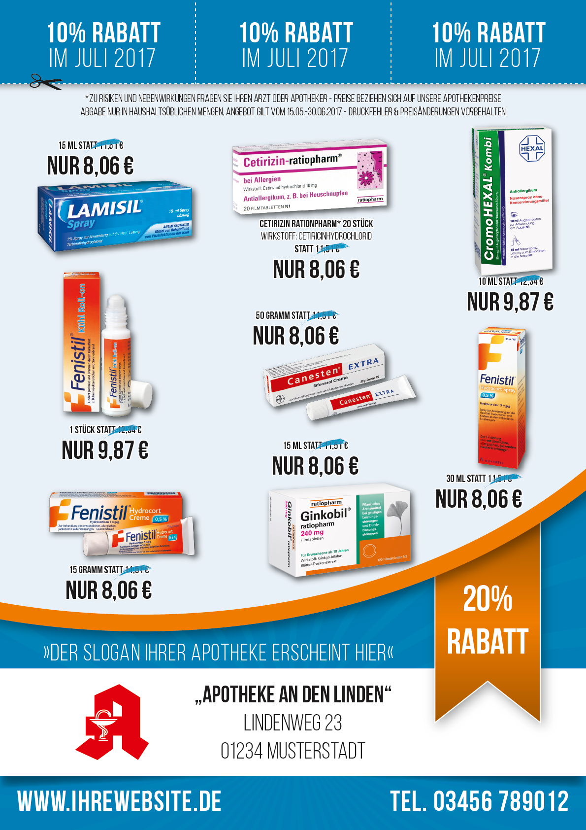 Apotheken Flyer Bestellen